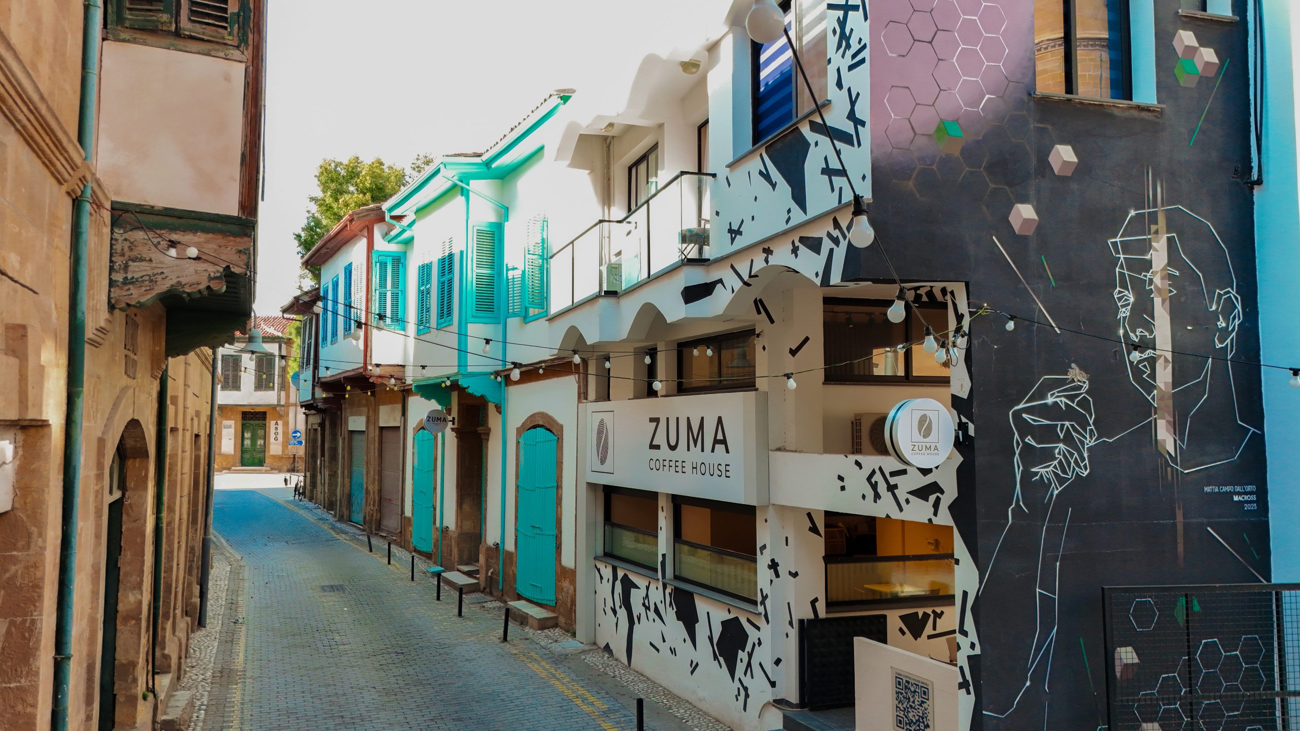 Exterior of Zuma Hotel in Nicosia, Cyprus