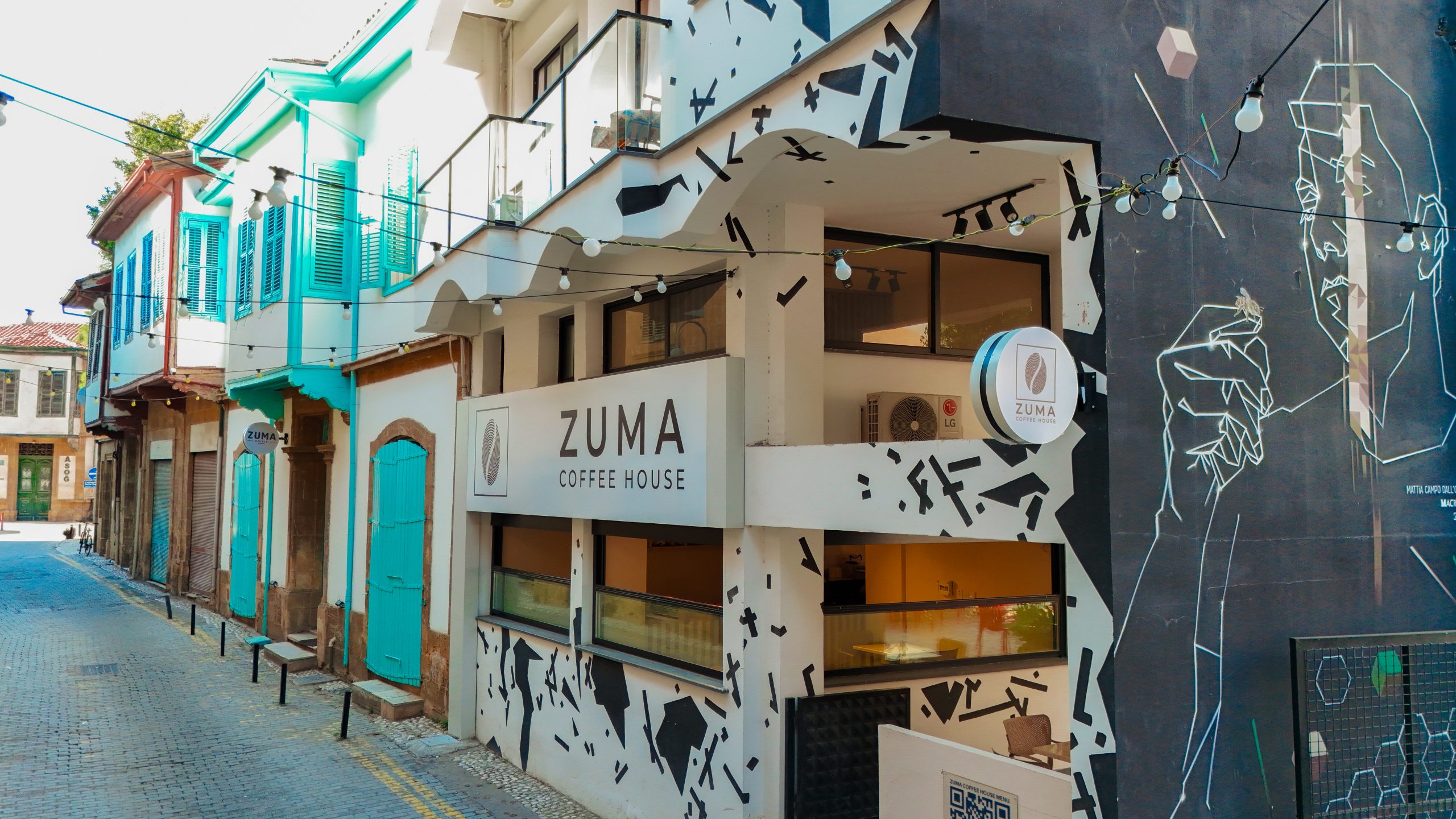 Exterior of Zuma Hotel in Nicosia, Cyprus