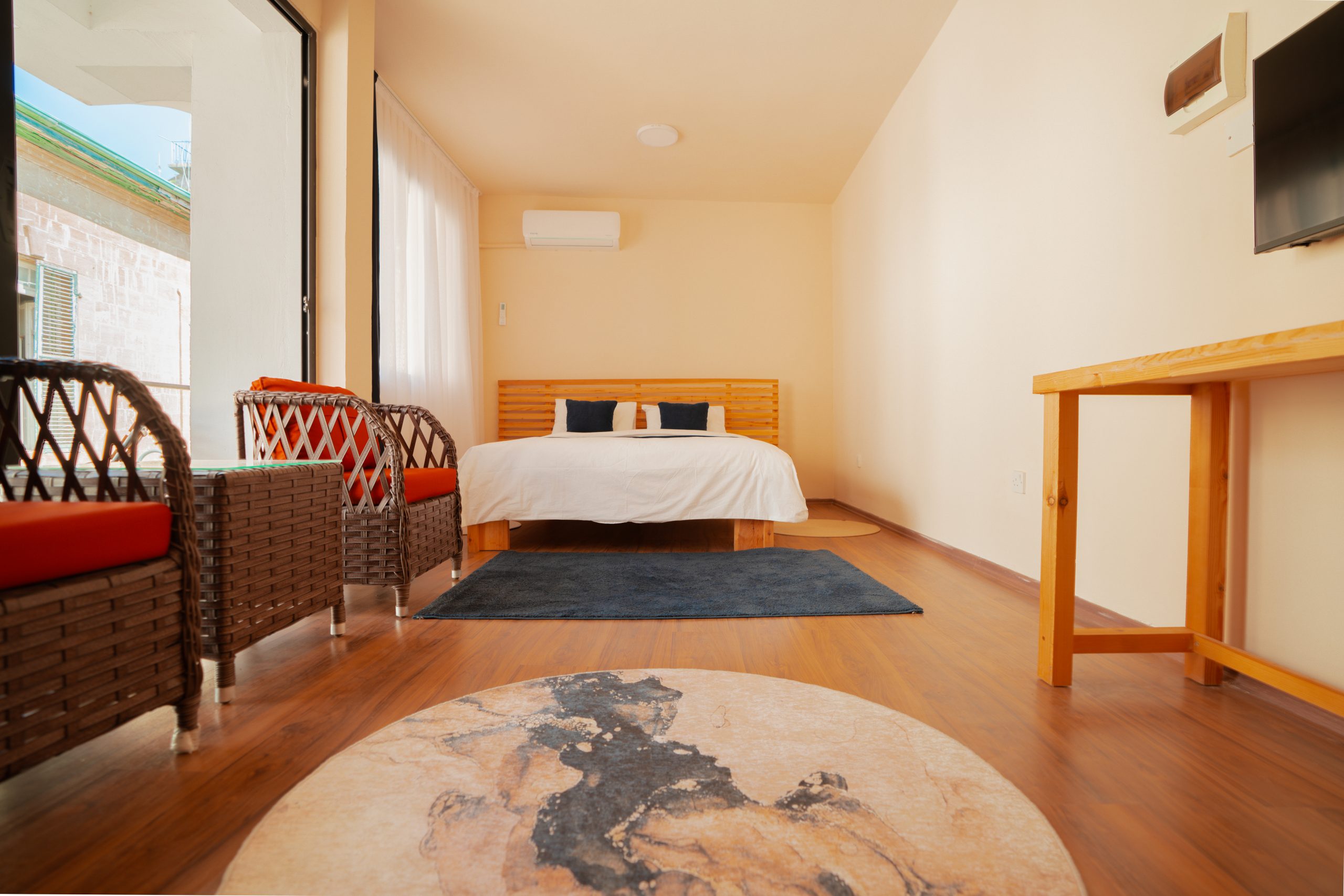 Suite with a balcony at Zuma Hotel Cyprus
